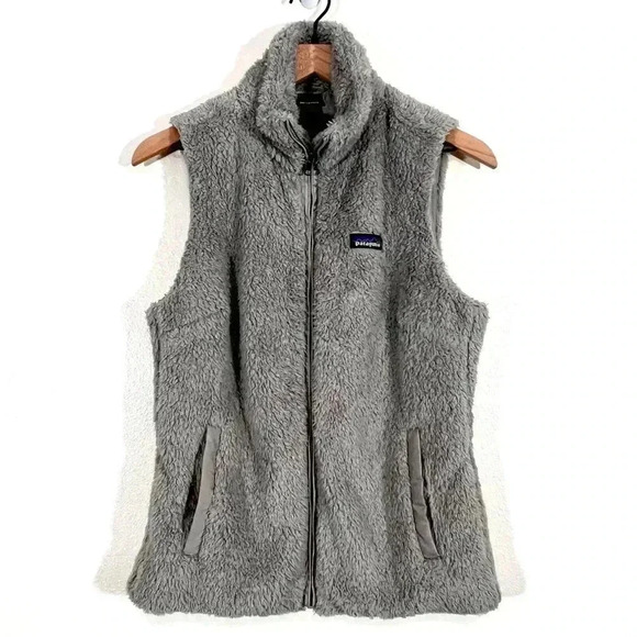 Patagonia Gray Sherpa Vest - Picture 1 of 6